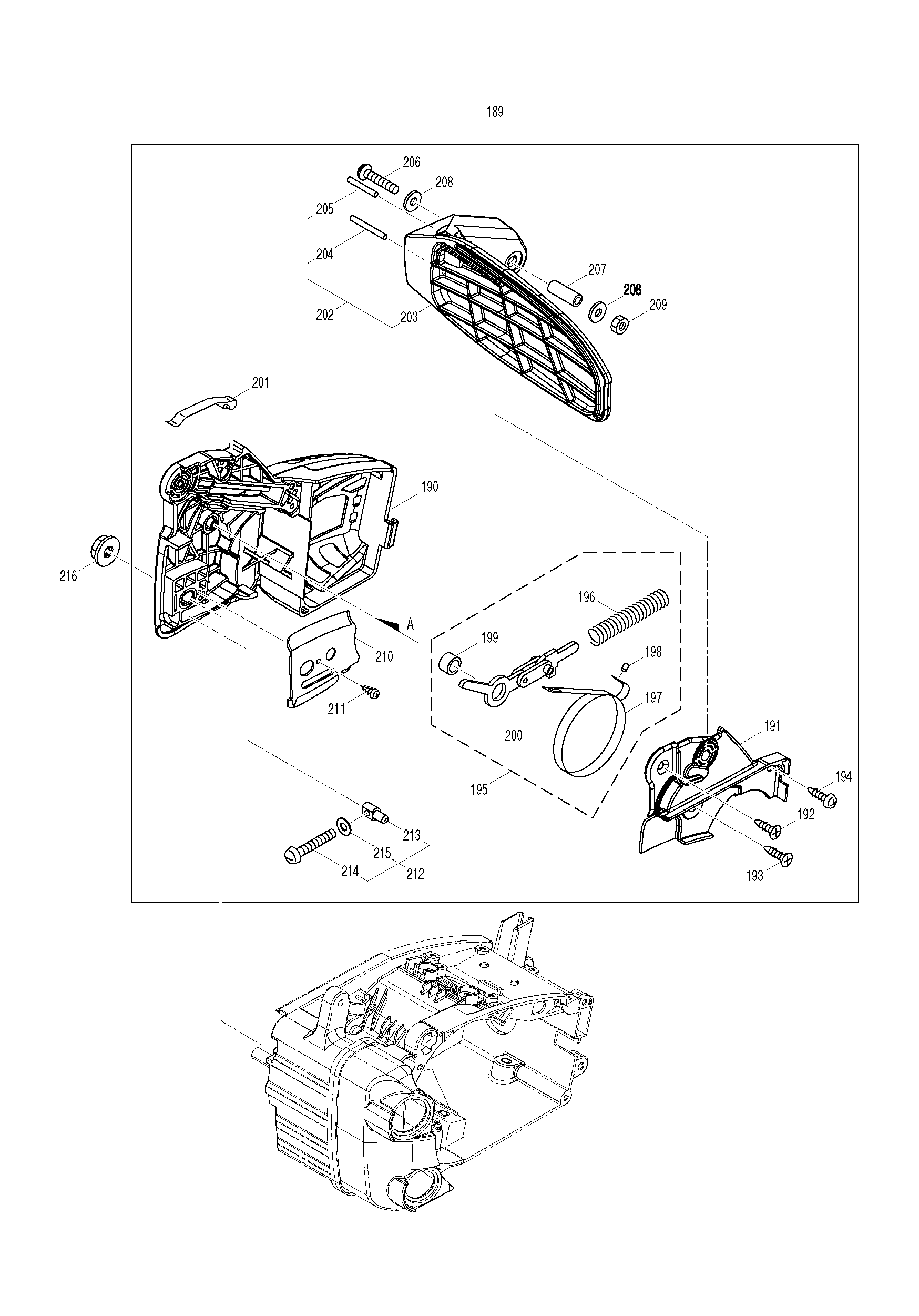 Makita PS310TH parts diagram, sheet 7