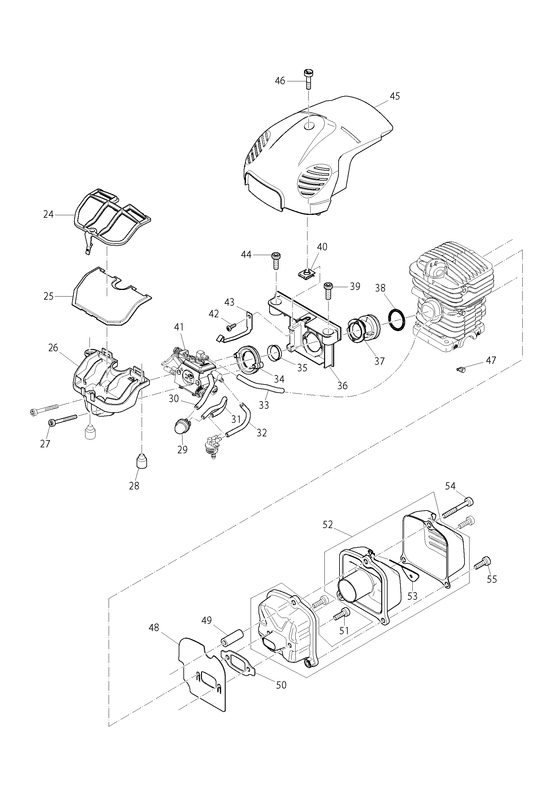 Makita PS32C parts diagram, sheet 2