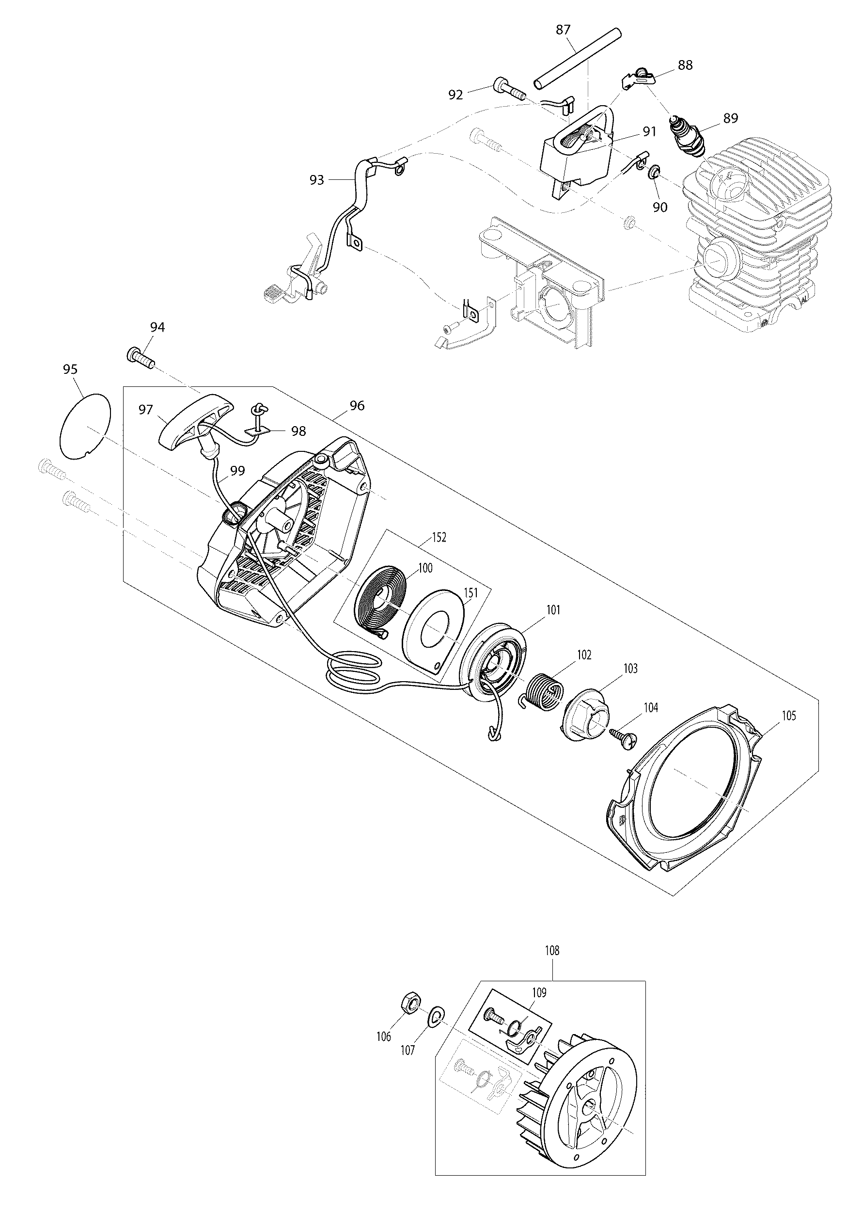 Makita PS32C parts diagram, sheet 4
