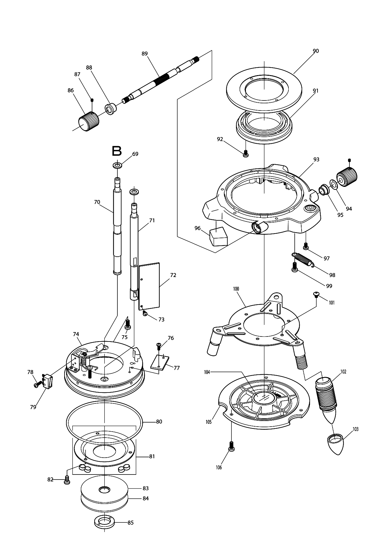 Makita SK312GD parts diagram, sheet 3
