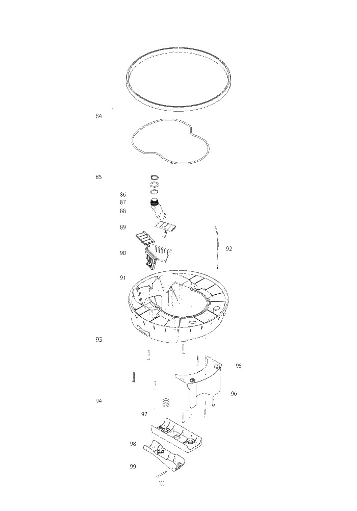 Makita VC3211M parts diagram, sheet 3