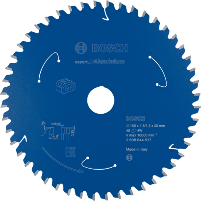 New Genuine Bosch 2608644537 Expert for Aluminium Circular Saw Blade For