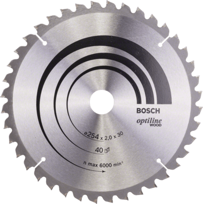 Neues Original Bosch 2608640435 Optiline Holz-Kreissägeblatt