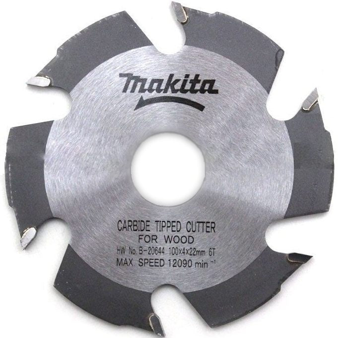 Ny äkta Makita B-20644 Cirkulär sågblad 100mm x 4 mm x 22mm 6 tänder