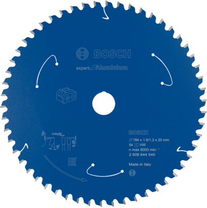 Ny ekte Bosch 2608644540 ekspert for aluminiumsirkulær sagblad for