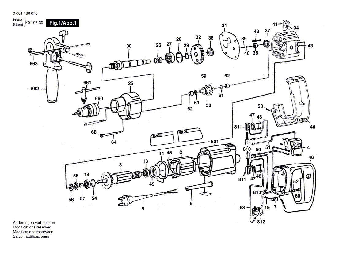 Новый оригинальный саморез Bosch 9618087100