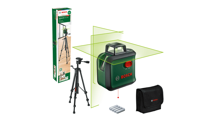 Nieuwe echte Bosch 0603663b07 Level 360 Set Cross Line Laser Set