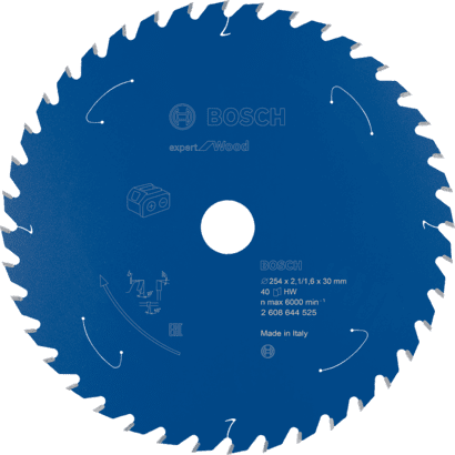 Nieuwe echte Bosch 2608644525 Expert voor Wood Circular Saw Blade voor draadloos