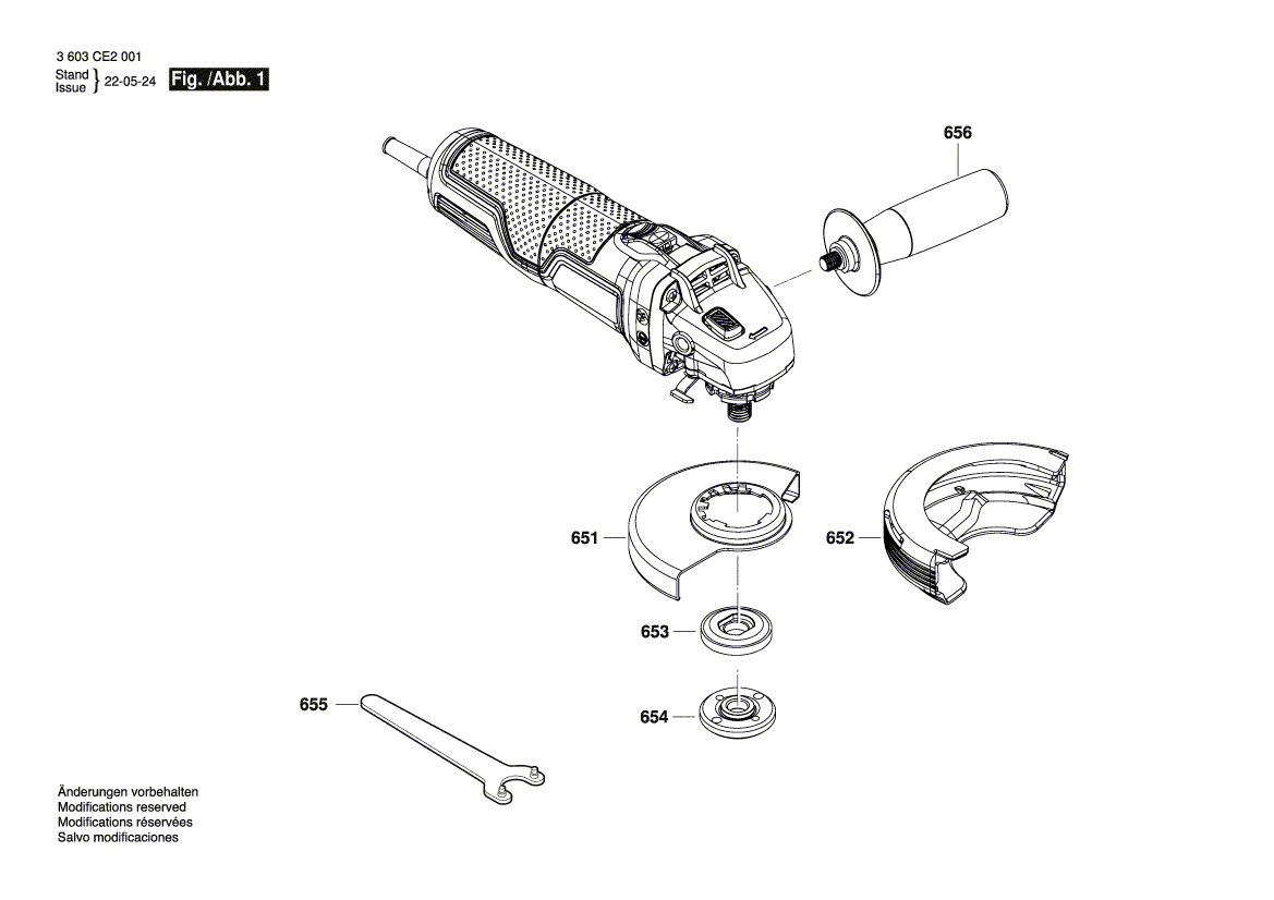 Neue echte Bosch 1619PB8389 Runde Nuss