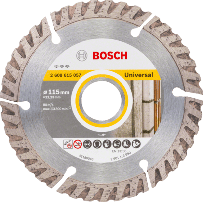 Nouveau véritable bosch 2608615057 Standard pour le disque de coupe de diamant universel pour