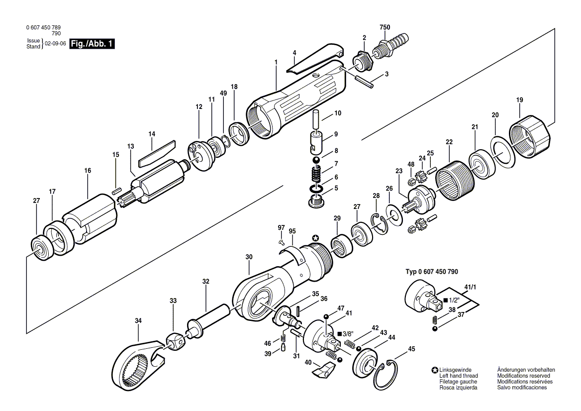 Ny ekte Bosch 1609302066 ringutstyr