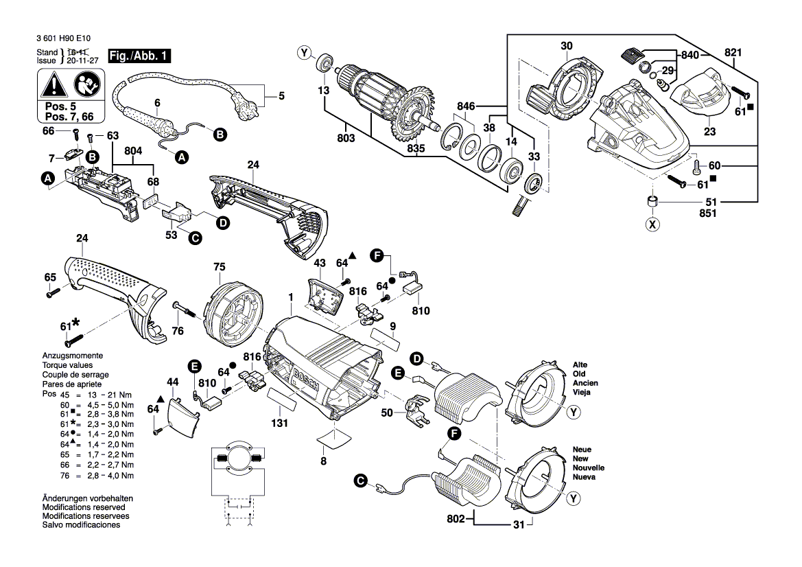 NEU EURNISCHE BOSCH 160111A155 -Namenschild