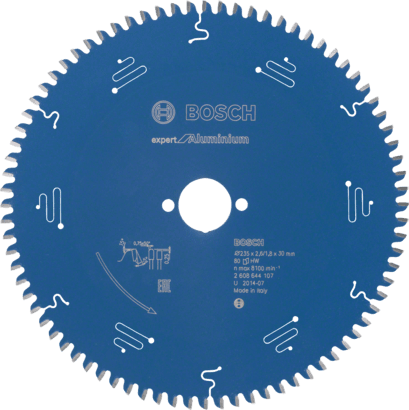 Nieuwe echte Bosch 2608644107 Expert voor aluminium circulaire zaagmes voor