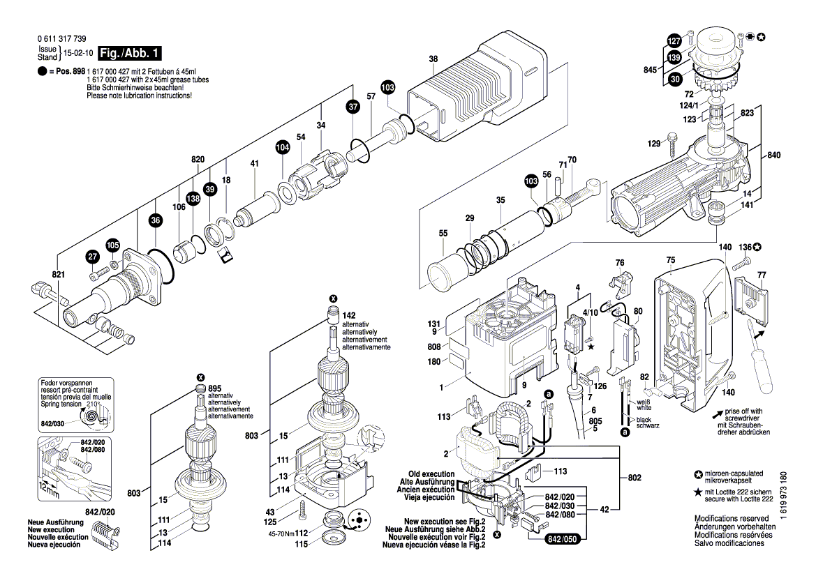 Новое оригинальное направляющее кольцо поршня Bosch 1610508042