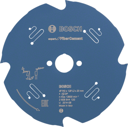 Ny äkta Bosch 2608644120 Expert för fibercementcirkulär sågblad för