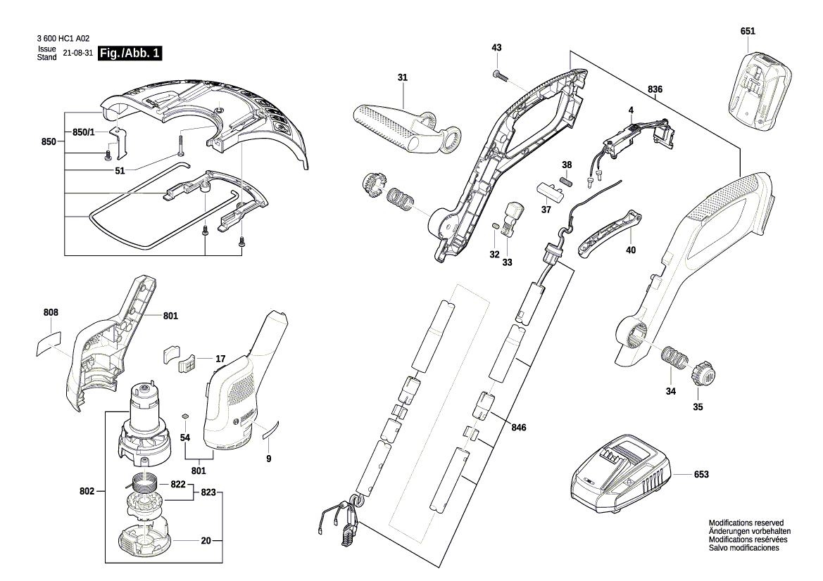 Ny ekte Bosch F016F05803 -knapp