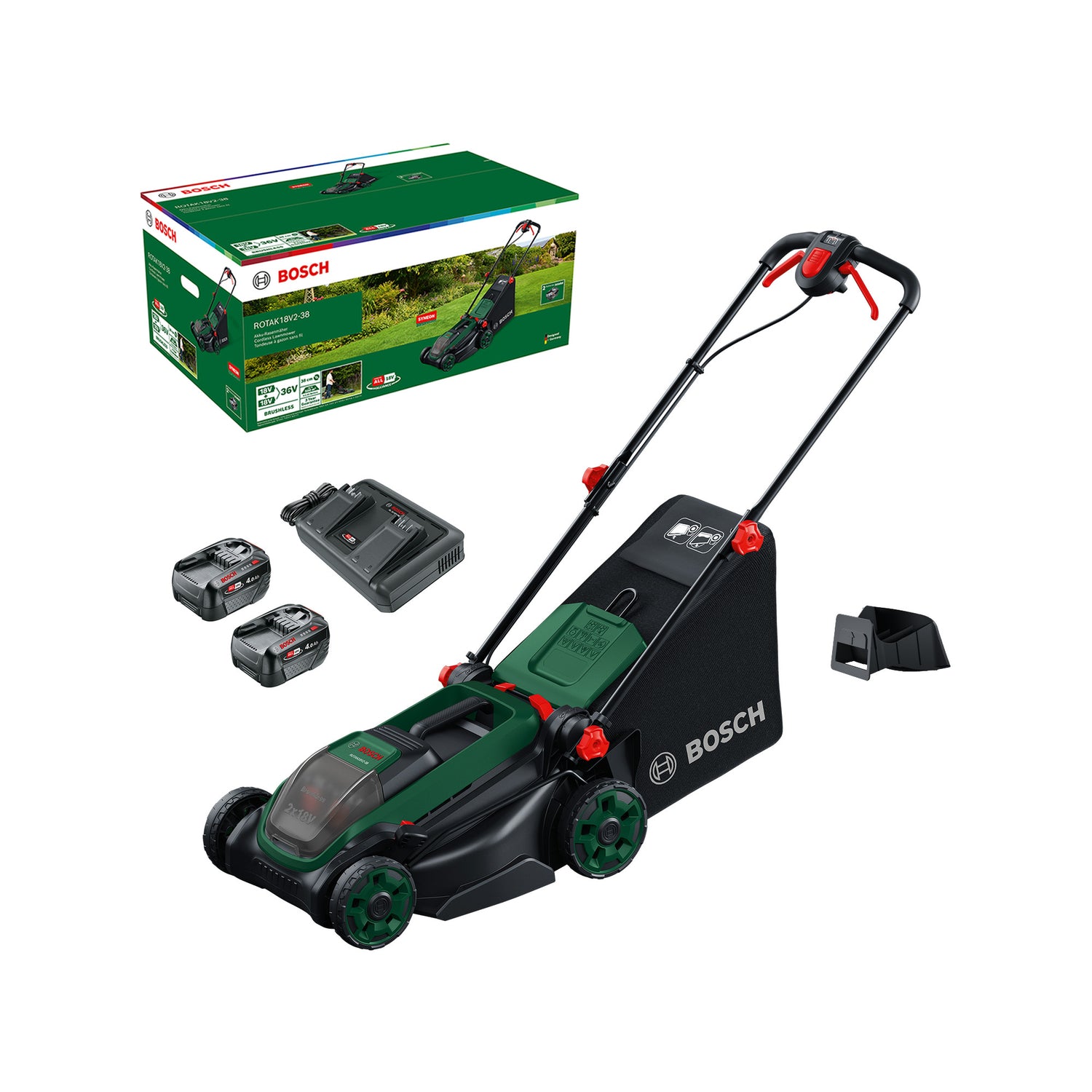 Bosch Rotak 18V2-38, 2x4Ah Muruniiduk 06008B9M00