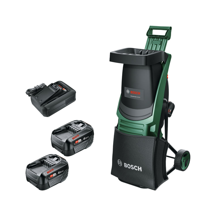 Bosch UniversalShredder2x18V-25 Akuoksapurustaja ,2x4Ah 06008E0000