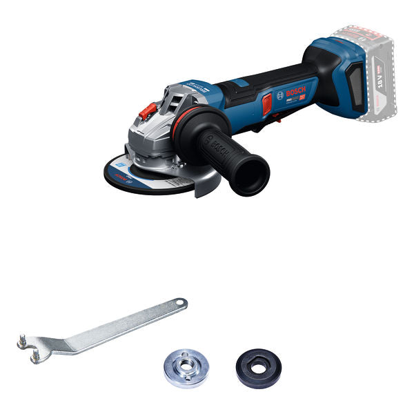Bosch GWS18V-11PS, 125mm, Solo, CT 06019N4300