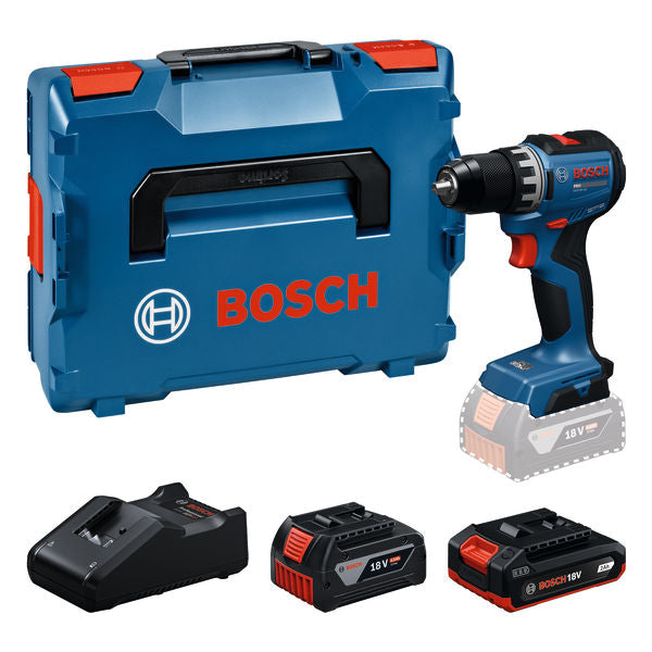 Bosch GSR18V-52, 1x2.0Ah, 1x4.0 Ah, GAL 18V-40, LB 06019S0024