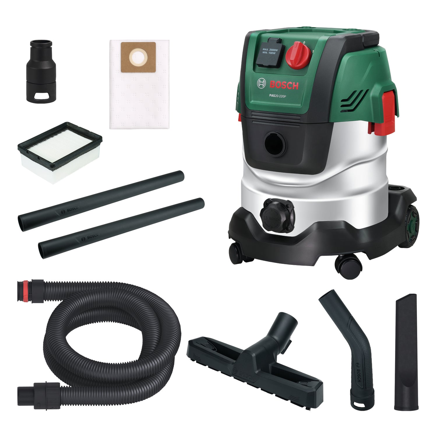 Bosch PAS 20-220P Tolmuimeja 06033E7200