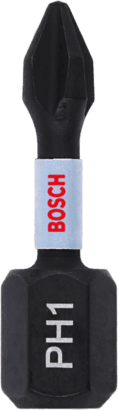 Ny äkta Bosch 2608522468 Impact Control Phillips Skruvmejselbit Pack för