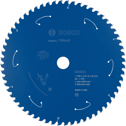 Uusi aito Bosch 2608644528 Wood Circular Sahan terän asiantuntija Cordless