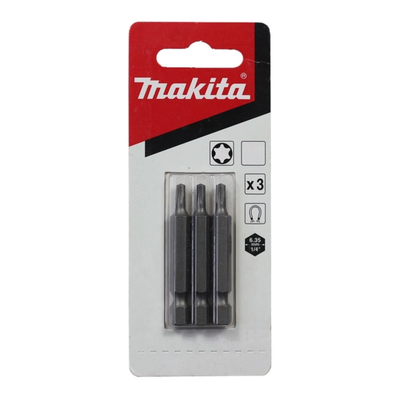 New Genuine Makita B-25373 Screw Bit T10x50mm 3pcs