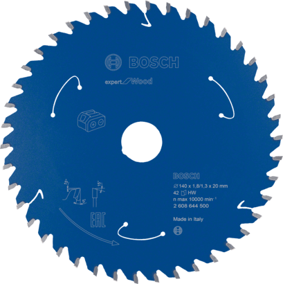 New Genuine Bosch 2608644500 Expert for Wood Circular Saw Blade