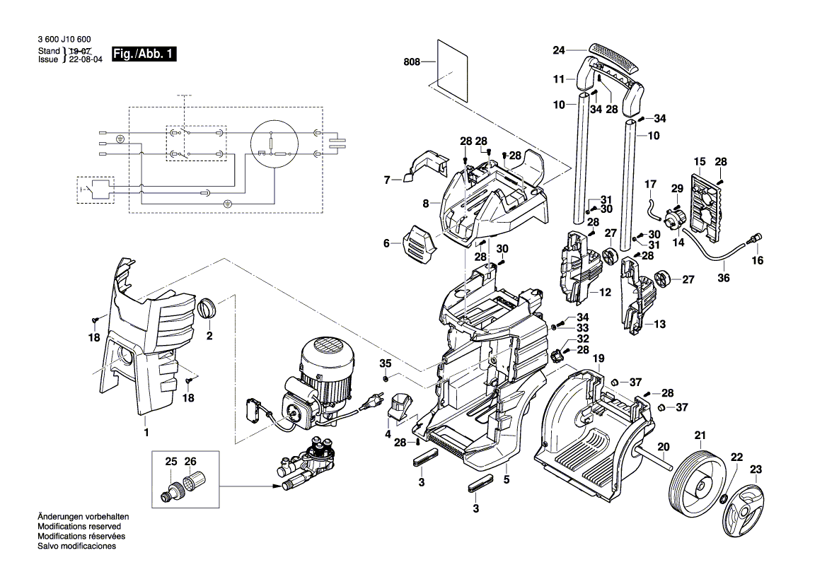 New Genuine Bosch F016L73359 Pump head