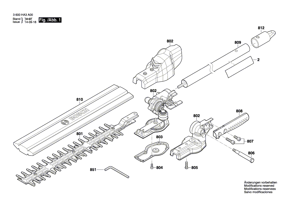 Ny ekte Bosch F016L72331 advarselsetikett