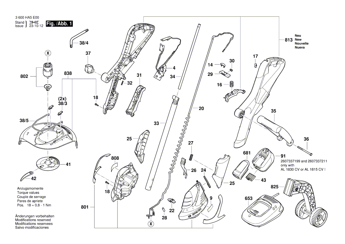 Neu Original Bosch 2609007344 Gehäusesockel