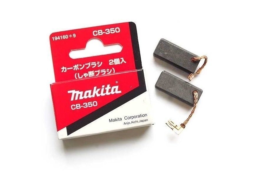 New Genuine Makita 195004-6 Carbon Brushes CB-350 HR3210 HR3540 HR3541 HR4011C