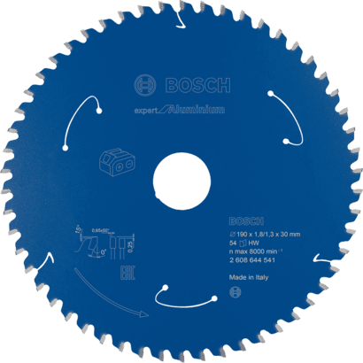 New Genuine Bosch 2608644541 Expert for Aluminium Circular Saw Blade For