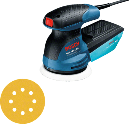 New Genuine Bosch 0601387500 GEX 125-1 AE Professional Random Orbit Sander