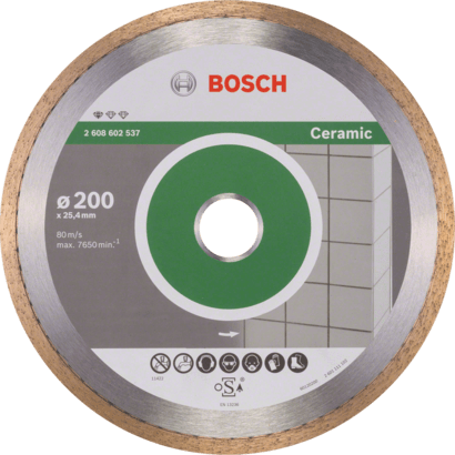 Neue Original Bosch 2608602537 Standard für Keramik-Diamant-Trennscheibe