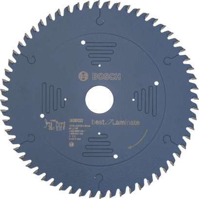 Nouveau véritable bosch 2608642133 Meilleur pour la lame de scie circulaire stratifiée pour les scies à onglets