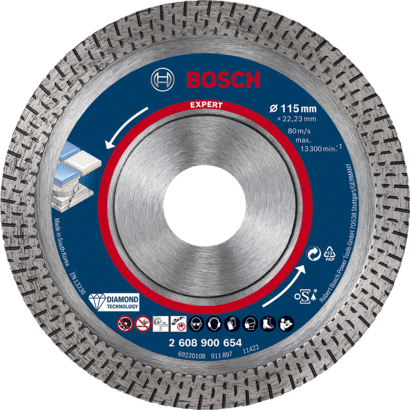 Nya äkta Bosch 2608900654 Expert Hardceramic Discs för små vinkelkvarnar