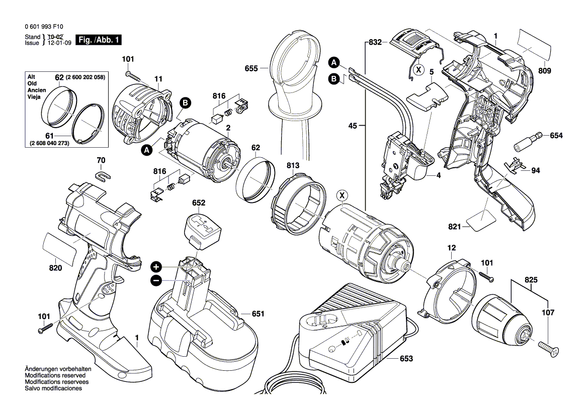 Neue echte Bosch 2605105102 Wohnabteilung