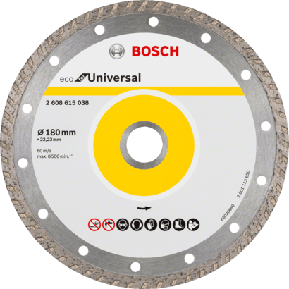 Nieuwe echte Bosch 2608615039 Eco voor universele diamanten snijschijf voor groot