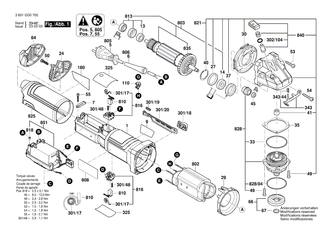 New Genuine Bosch 1600A01P8K Adjusting Slide