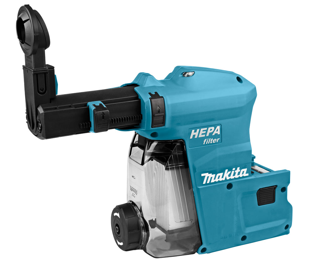 Ny äkta Makita 199585-2 Dammsamlingsenhet DX09 för DHR281 DHR283