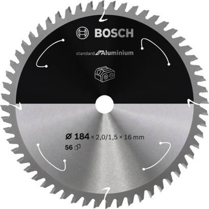 Ny ekte Bosch 2608837767 Standard for aluminiumsirkulær sagblad for