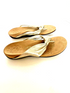 Vionic Pippa Gold Leather Comfort Sandal Sandal Flip Flop Women's