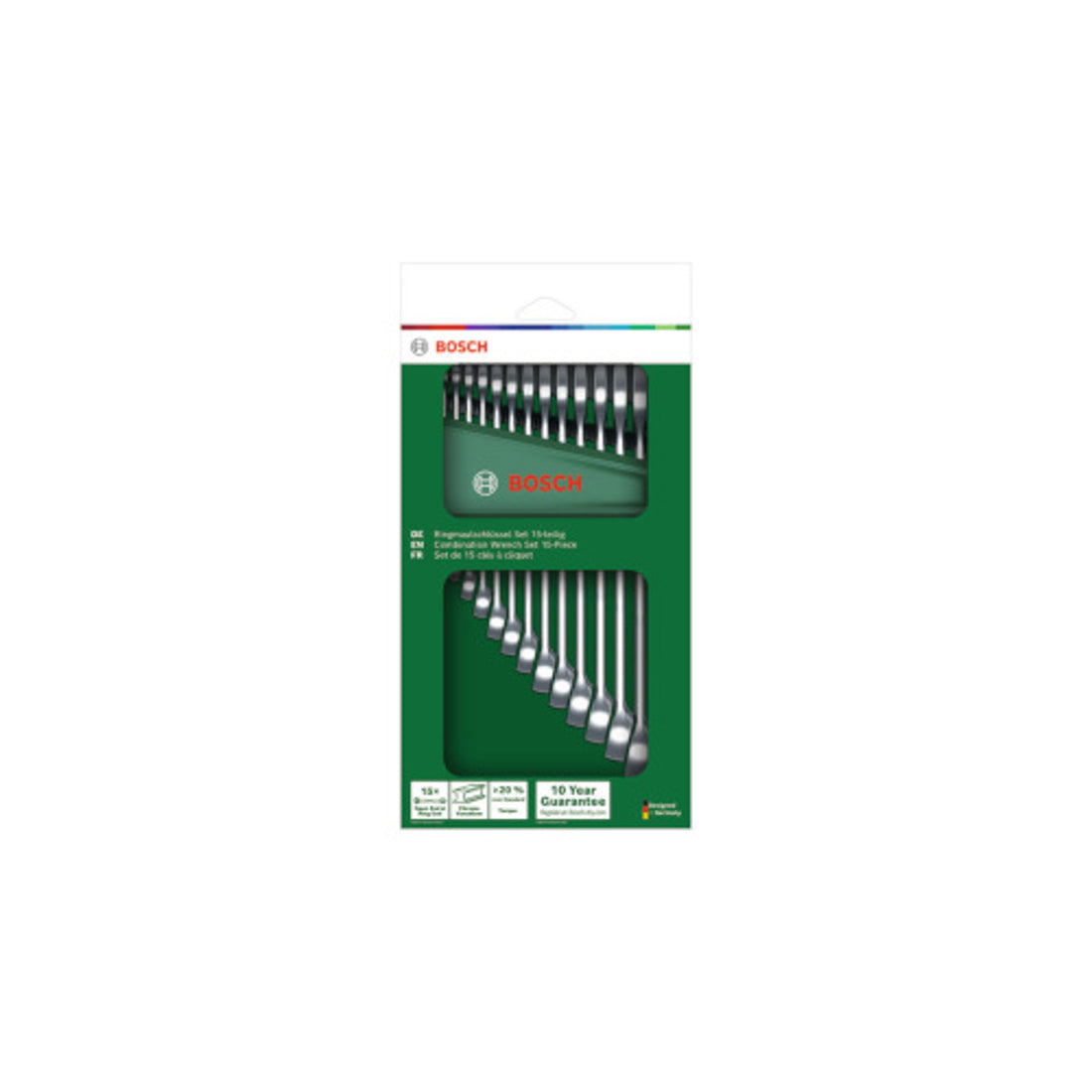 Bosch Mutrivõtmete komplekt 15-osa. 1600A02Z9E