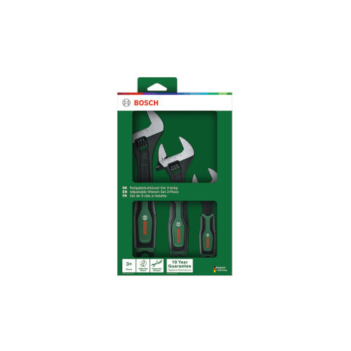 Bosch Reguleeritav mutrivõti seatud, 3-tk. 1600A039HR