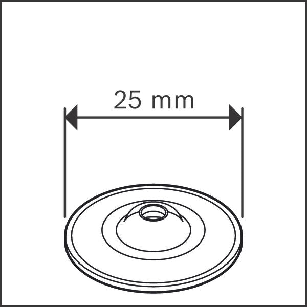 Bosch Metal washer 25mm, FMW-25, 1000psc 1600A03C2V