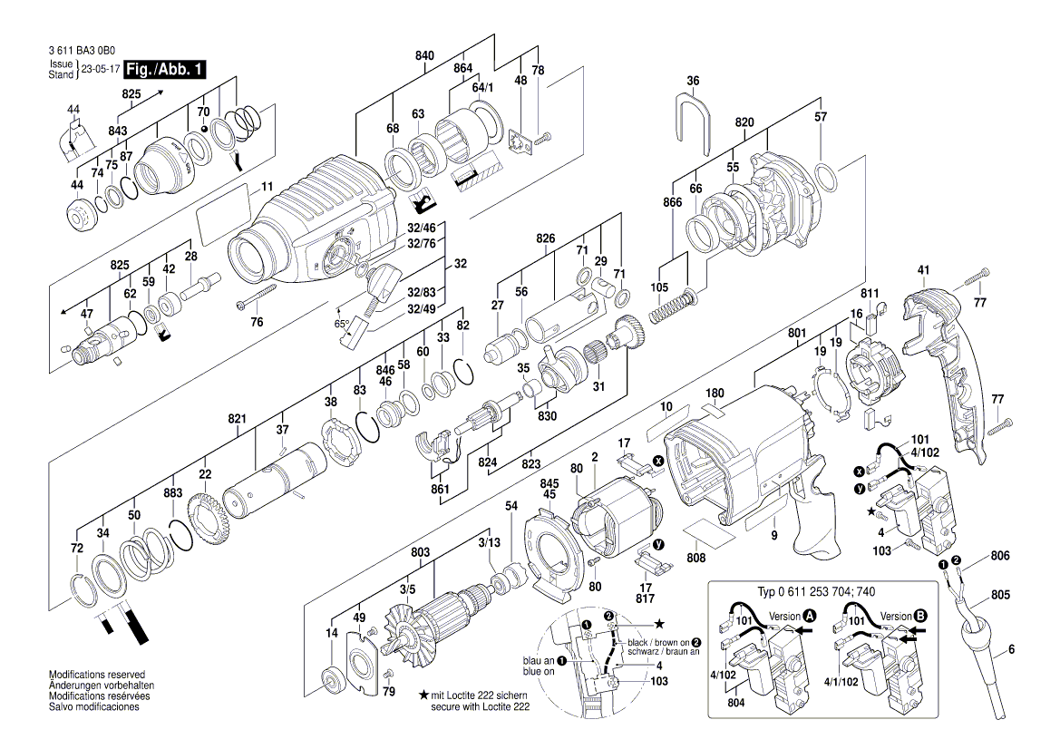 Nouvelle véritable plaque signalétique du fabricant Bosch 160111C0PR