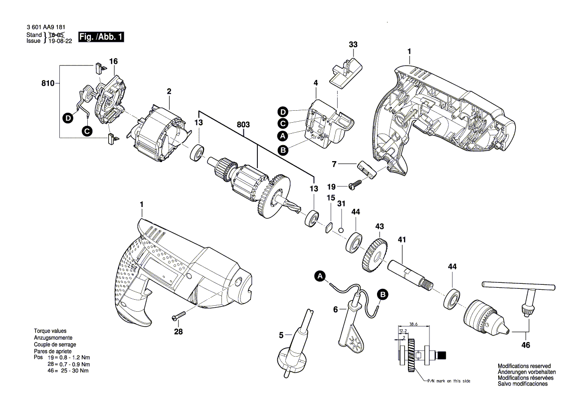 NOUVELLE SECTION BOSCH BOSCH 1619P20251