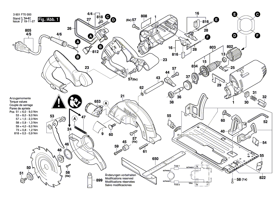 New Genuine Bosch 1605703133 Clamping-Flange